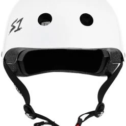 PROTECTIVE GEARS S1 Mini Lifer Helmet - White Gloss
