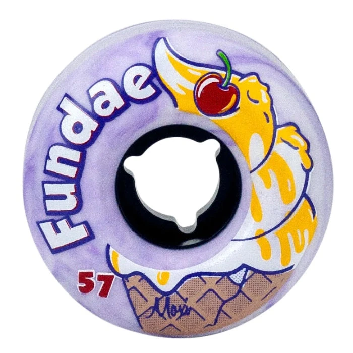 Quad Wheels Moxi Fundae Roller Skate Wheels 57mm 92a - Lavender Purple (4 Pack) 3 Quad Wheels Moxi Fundae Roller Skate Wheels 57mm 92a - Lavender Purple (4 Pack)