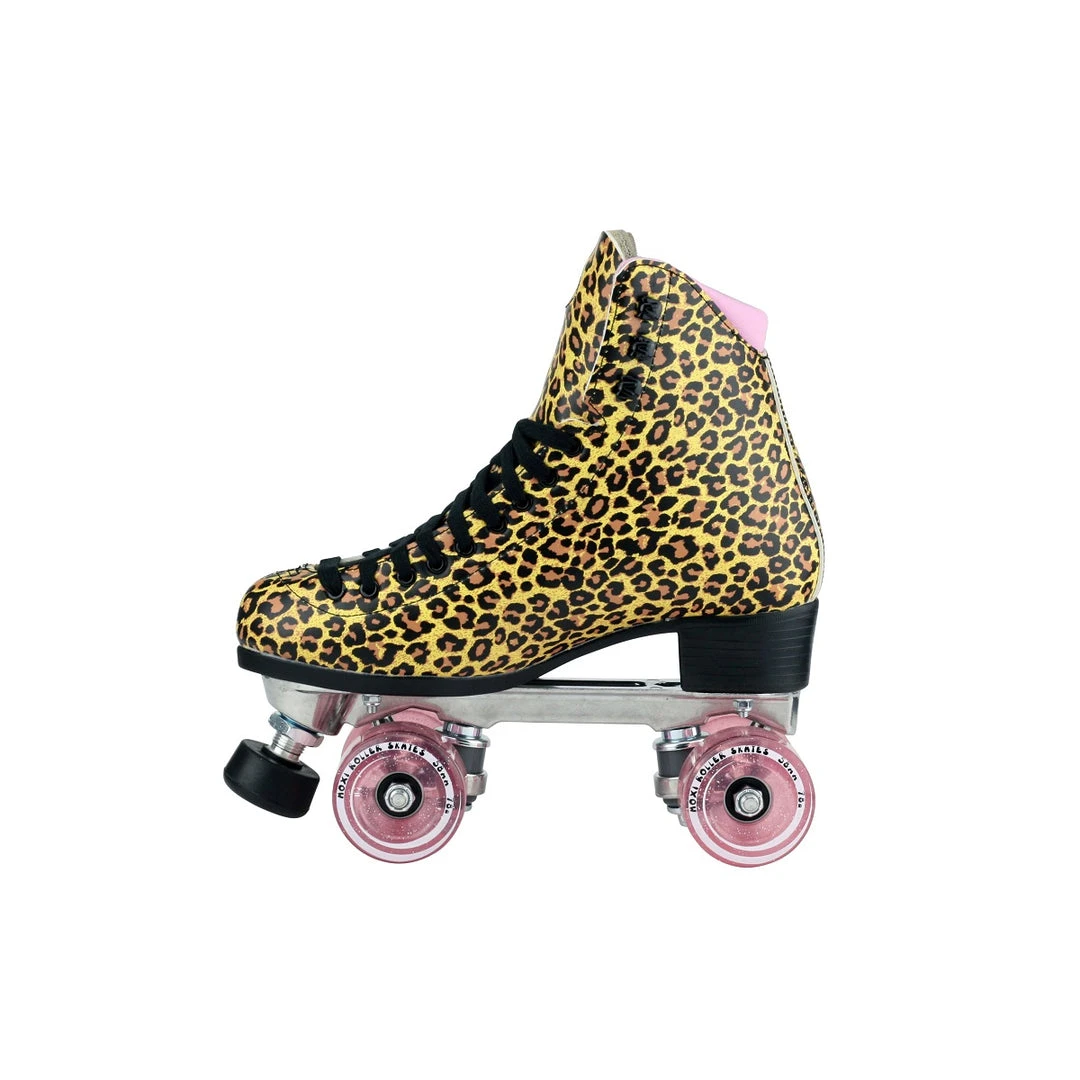 Moxi Jungle Quad Roller Skate Medium - Leopard/Pink 4 Moxi Jungle Quad Roller Skate Medium - Leopard/Pink