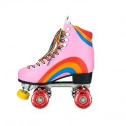 Quad Complete Skates Moxi Rainbow Rider Quad Roller Skate Medium - Pink Heart 9 Quad Complete Skates Moxi Rainbow Rider Quad Roller Skate Medium - Pink Heart
