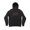 MEN Lakai Sweatshirts Neon Pullover Hoodie - Black