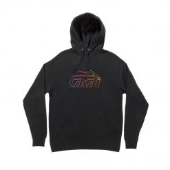 MEN Lakai Sweatshirts Neon Pullover Hoodie - Black
