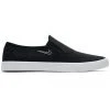 MEN Nike Shoes Portmore II Solarsoft Slip Canvas - Black/Light Bone