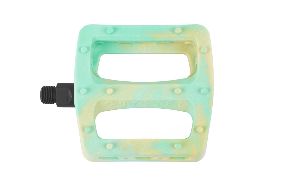 Odyssey BMX Twisted Pro PC Pedals - Sherbert Swirl 3 Odyssey BMX Twisted Pro PC Pedals - Sherbert Swirl