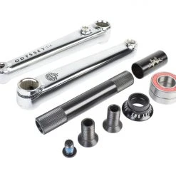 Odyssey BMX Calibur Cranks 165mm - Chrome 3 Odyssey BMX Calibur Cranks 165mm - Chrome