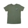 MEN Odyssey BMX Ripped Monogram Short Sleeve Tee - Olive