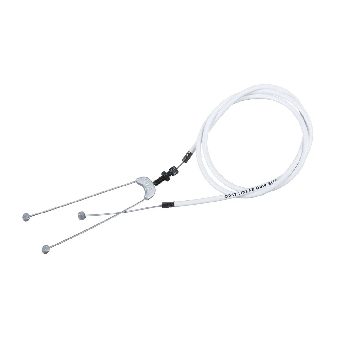 Odyssey BMX Liner Quik Slic Kables 90mm - White Brakes And Brake Parts 3 Odyssey BMX Liner Quik Slic Kables 90mm - White Brakes And Brake Parts