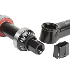 Odyssey BMX Thunderbolt+ Cranks 165mm RHD - Rust Proof Black