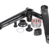 Odyssey BMX Thunderbolt+ Cranks 165mm LHD - Rust Proof Black