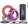 Bottom Brackets Odyssey BMX Mid Bottom Bracket 22mm Kit - Anodized Purple