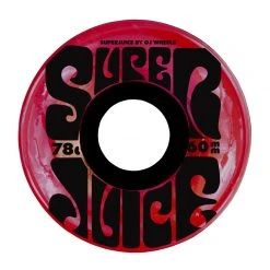 OJ Wheels Super Juice 60mm 78a - Trans Red (Set Of 4)
