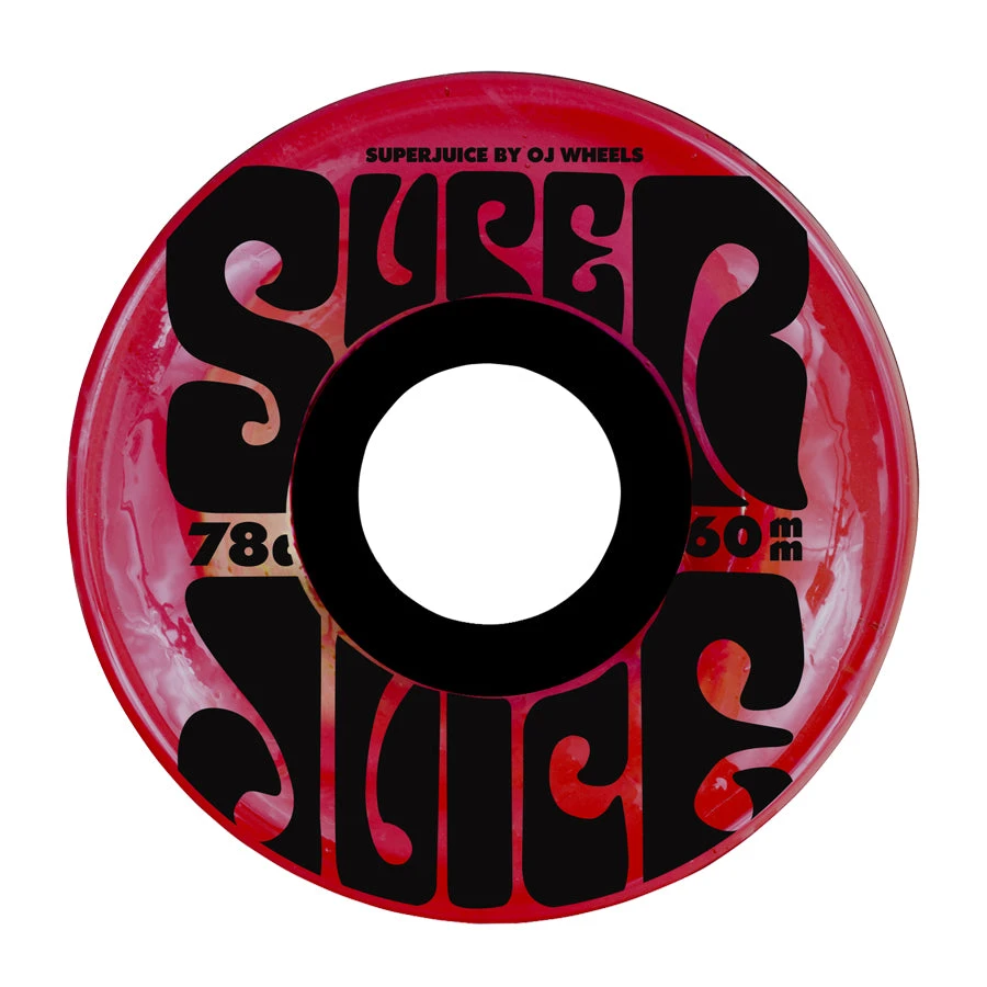 OJ Wheels Super Juice 60mm 78a - Trans Red (Set Of 4) 3 OJ Wheels Super Juice 60mm 78a - Trans Red (Set Of 4)