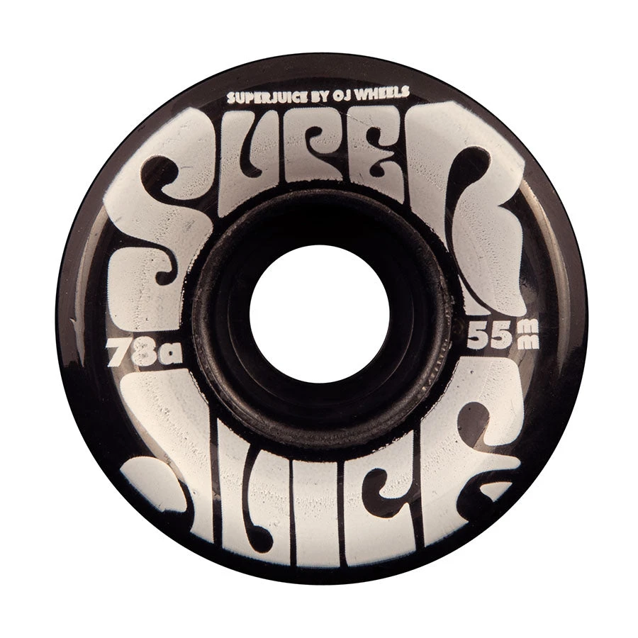 OJ Wheels Super Juice Mini 55mm 78a - Trans Black (Set Of 4) 3 OJ Wheels Super Juice Mini 55mm 78a - Trans Black (Set Of 4)