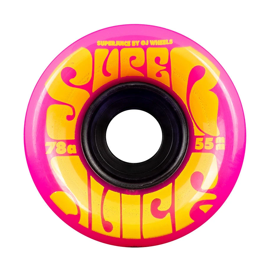 OJ Wheels Super Juice Mini 55mm 78a - Pink (Set Of 4) 4 OJ Wheels Super Juice Mini 55mm 78a - Pink (Set Of 4)
