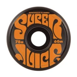 OJ Wheels Super Juice 60mm 78a - Black/Orange (Set Of 4)