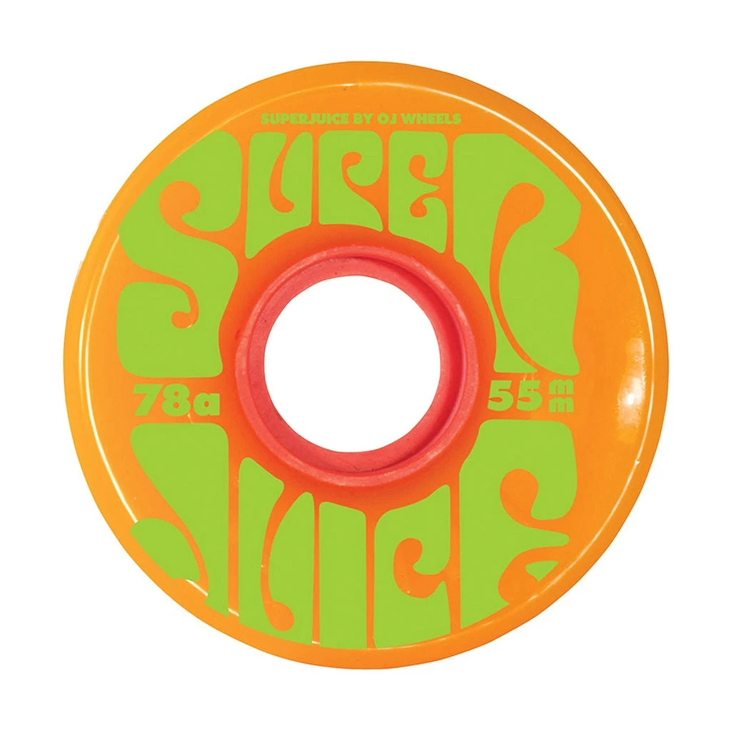 OJ Wheels Super Juice Mini 55mm 78a - Orange (Set Of 4) 3 OJ Wheels Super Juice Mini 55mm 78a - Orange (Set Of 4)