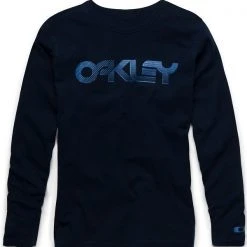 Oakley Long Sleeve Current Edition- Navy Blue MEN