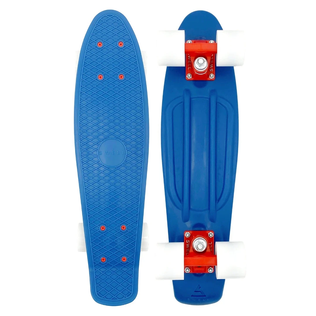 Swell Skateboards Swell Oceans Cruiser Complete 28" - Blue/Red/White Complete Cruisers 3 Swell Skateboards Swell Oceans Cruiser Complete 28" - Blue/Red/White Complete Cruisers