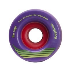 Orangatang The Cage 73mm 83a Longboard Wheels - Purple (Set Of 4)