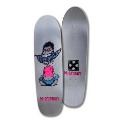 Decks H-Street Steve Ortega Chili Park & Street Deck - 8.75" Silver Metallic Dip