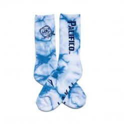 Lakai Pacifico Crew Sock - Navy Tie Dye Socks