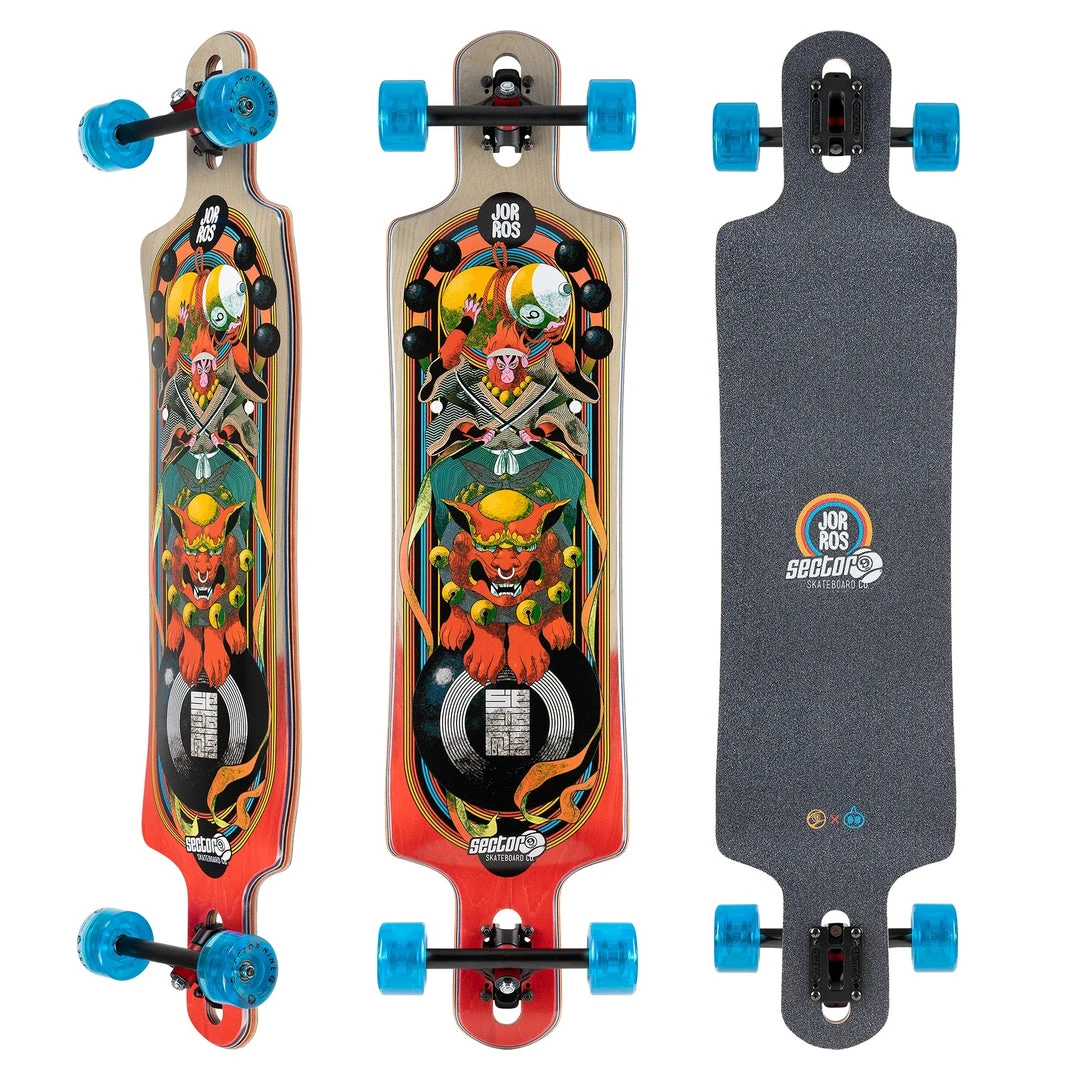 Sector 9 Paradiso Monkey King Complete Longboard - 9.75" LONGBOARDS 3 Sector 9 Paradiso Monkey King Complete Longboard - 9.75" LONGBOARDS