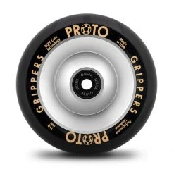 Proto Wheels Classic Full Core Grippers 110mm - Black On Raw (Pair)