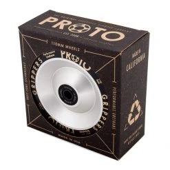 Proto Wheels Classic Full Core Grippers 110mm - Black On Raw (Pair) 7 Proto Wheels Classic Full Core Grippers 110mm - Black On Raw (Pair)