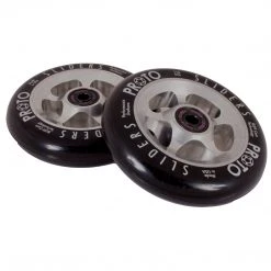 Proto Classic Wheels Raw Sliders 110mm - Black On Raw (Pair)