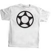 MEN Proto Big Star Tee - Black On White