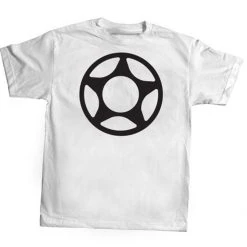 MEN Proto Big Star Tee - Black On White