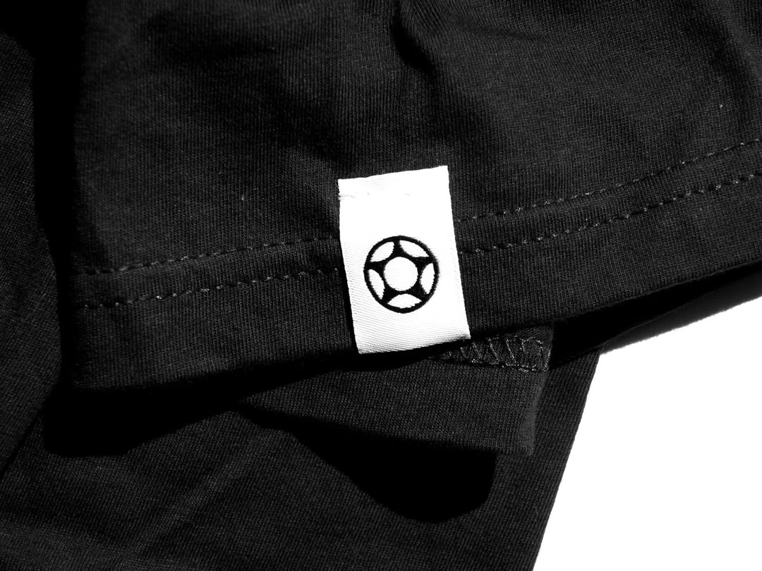 MEN Proto Classic Logo Tee - White On Black 4 MEN Proto Classic Logo Tee - White On Black