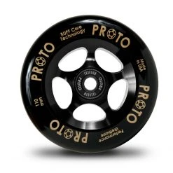 Proto Grippers Wheels 110mm - Black On Black (Pair)