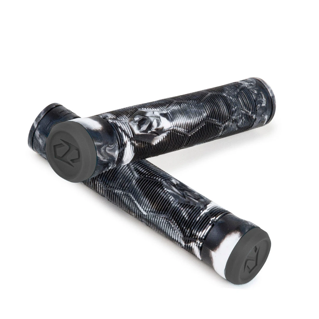Fuzion Hex Z Grips - Black/White Swirl 3 Fuzion Hex Z Grips - Black/White Swirl