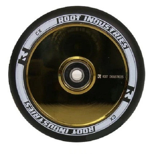Root Industries Air Wheels 110mm - Black/Gold Rush (Pair) 4 Root Industries Air Wheels 110mm - Black/Gold Rush (Pair)