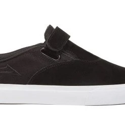 MEN Lakai Shoes Riley 2 Velcro Strap - Black Suede