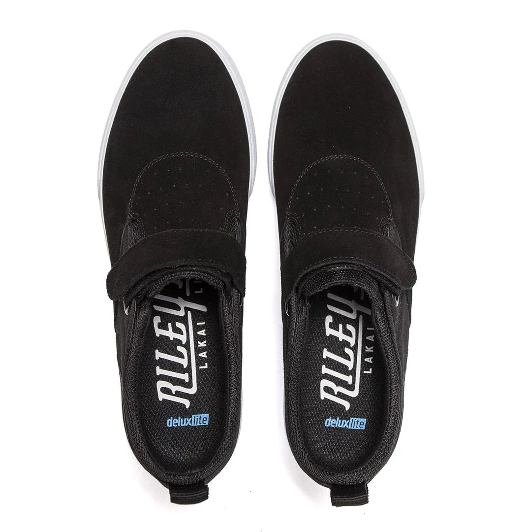 MEN Lakai Shoes Riley 2 Velcro Strap - Black Suede MEN Lakai Shoes Riley 2 Velcro Strap - Black Suede