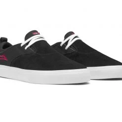 Lakai Shoes Riley 2 - Black/Red Suede