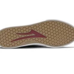 Lakai Shoes Riley 2 - Black/Red Suede