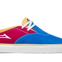 Lakai Shoes Riley 2 - Blue/Red/Yellow