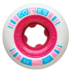 Ricta Cores Wheels 52mm 101a - Neon Pink (Set)