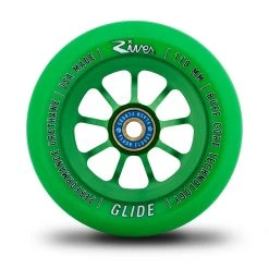River Wheels Emerald Glides 110mm - Green (Pair)