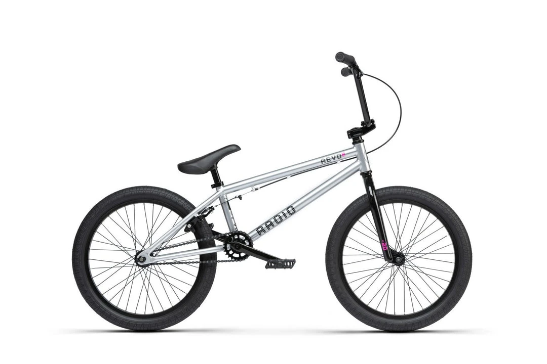 Radio 2021 Revo 20" Pro Complete BMX Bike - Silver BMX Bikes 4 Radio 2021 Revo 20" Pro Complete BMX Bike - Silver BMX Bikes