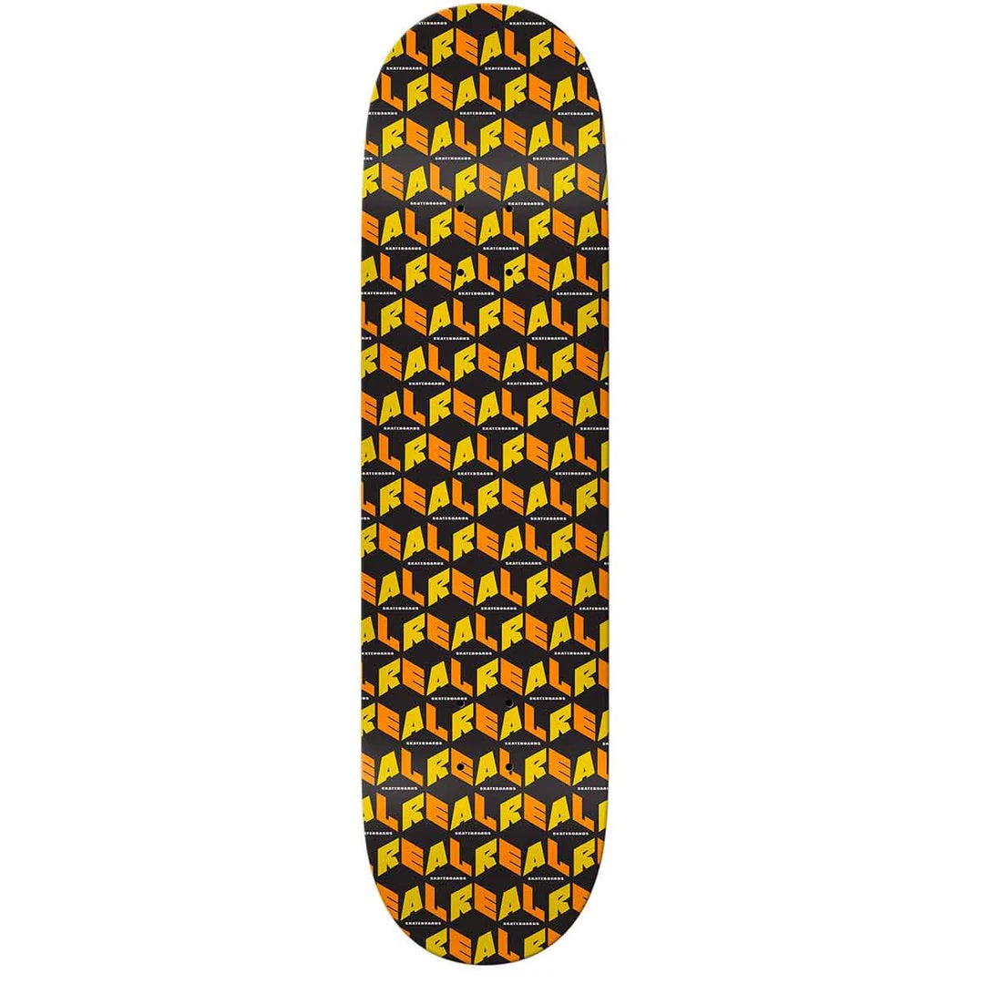 Decks Real City Blocks PP Skateboard Deck - 8.25" Decks Real City Blocks PP Skateboard Deck - 8.25"