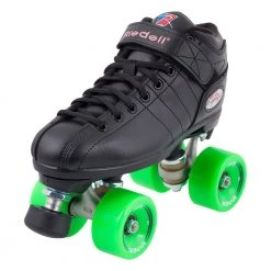 Riedell R3 Outdoor Quad Roller Skate Medium - Black Quad Complete Skates