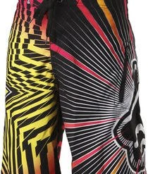 Rockstar Boardshort Spike Vortex - Flame Red
