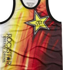 MEN Rockstar Bball Jersey Faded- White