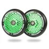 Root Industries HoneyCore Wheels 110mm - Black/Green (Pair) 1 Root Industries HoneyCore Wheels 110mm - Black/Green (Pair)