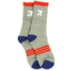 Root Industries Three Stripes Socks - Grey 1 Root Industries Three Stripes Socks - Grey