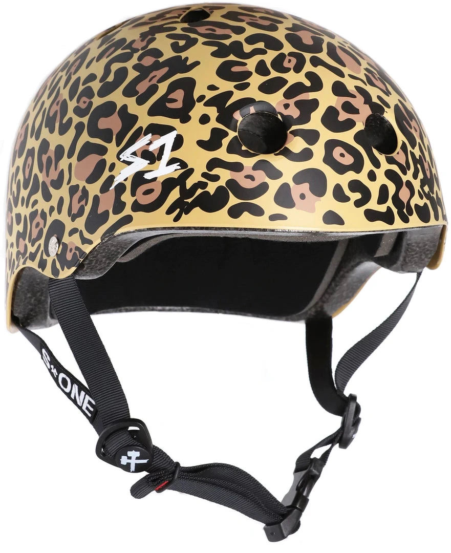PROTECTIVE GEARS S1 Lifer Helmet - Tan Leopard Print Matte 3 PROTECTIVE GEARS S1 Lifer Helmet - Tan Leopard Print Matte